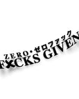 ZERO F*CKS STICKER Merakii Garage