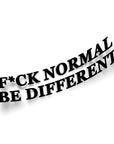 F*CK NORMAL STICKER Merakii Garage