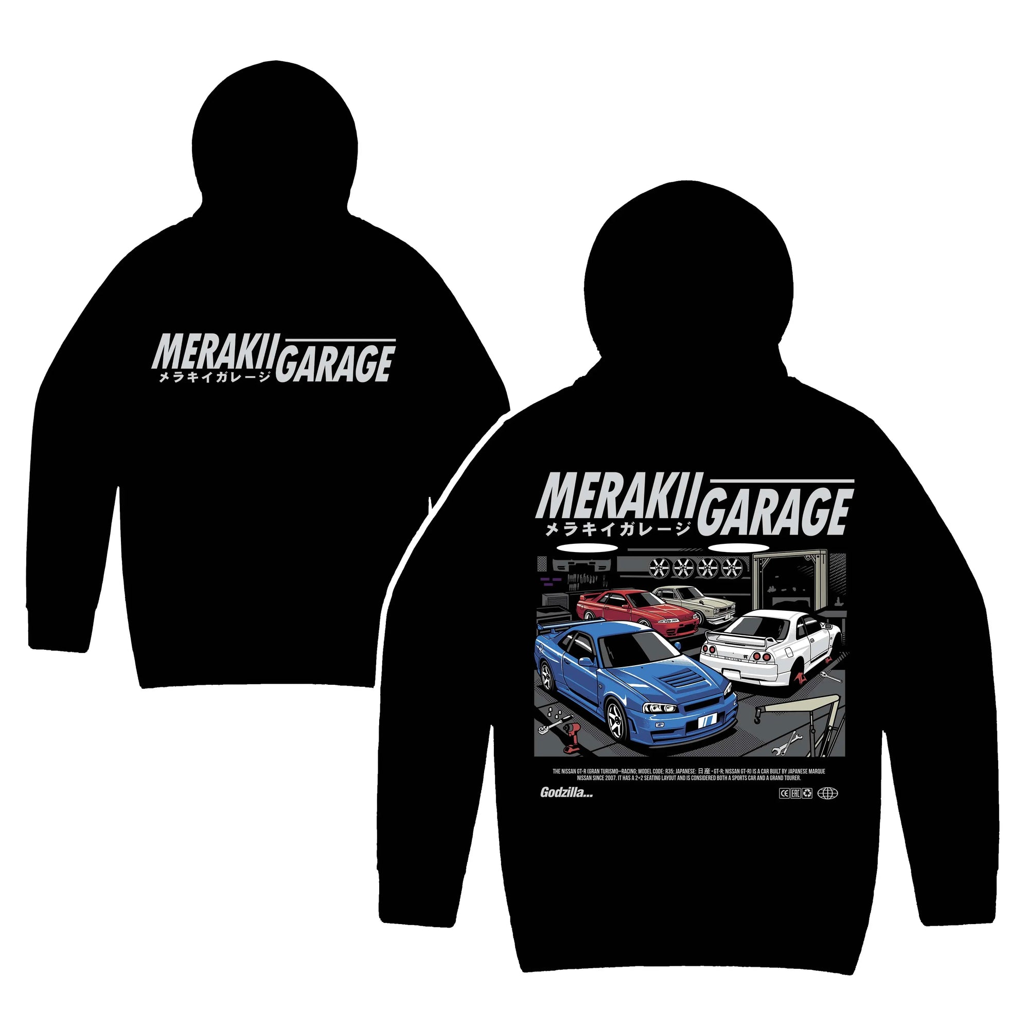 WTAC - SKYLINE HOODIE Merakii Garage