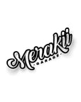 MERAKII STICKER Merakii Garage