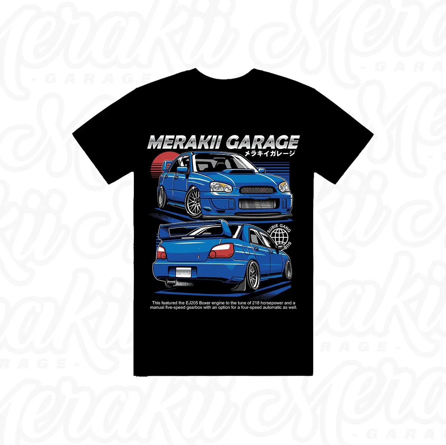 BLOB EYE WRX SHIRT Merakii Garage