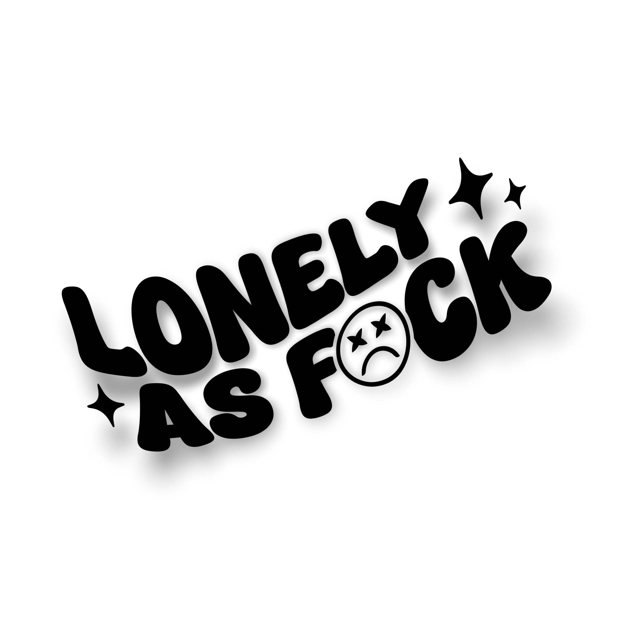 LONELY ASF STICKER