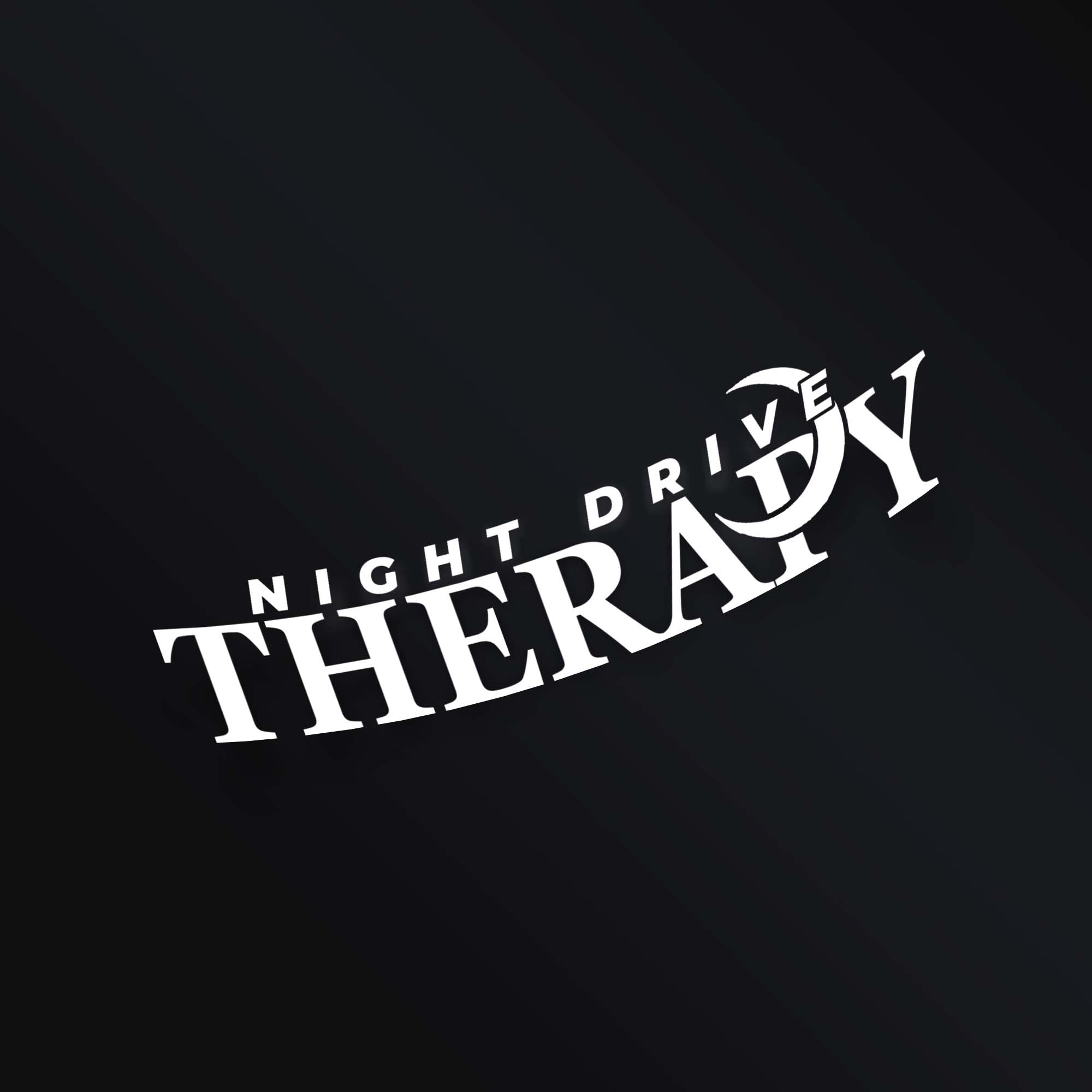 NIGHT DRIVE THERAPY STICKER