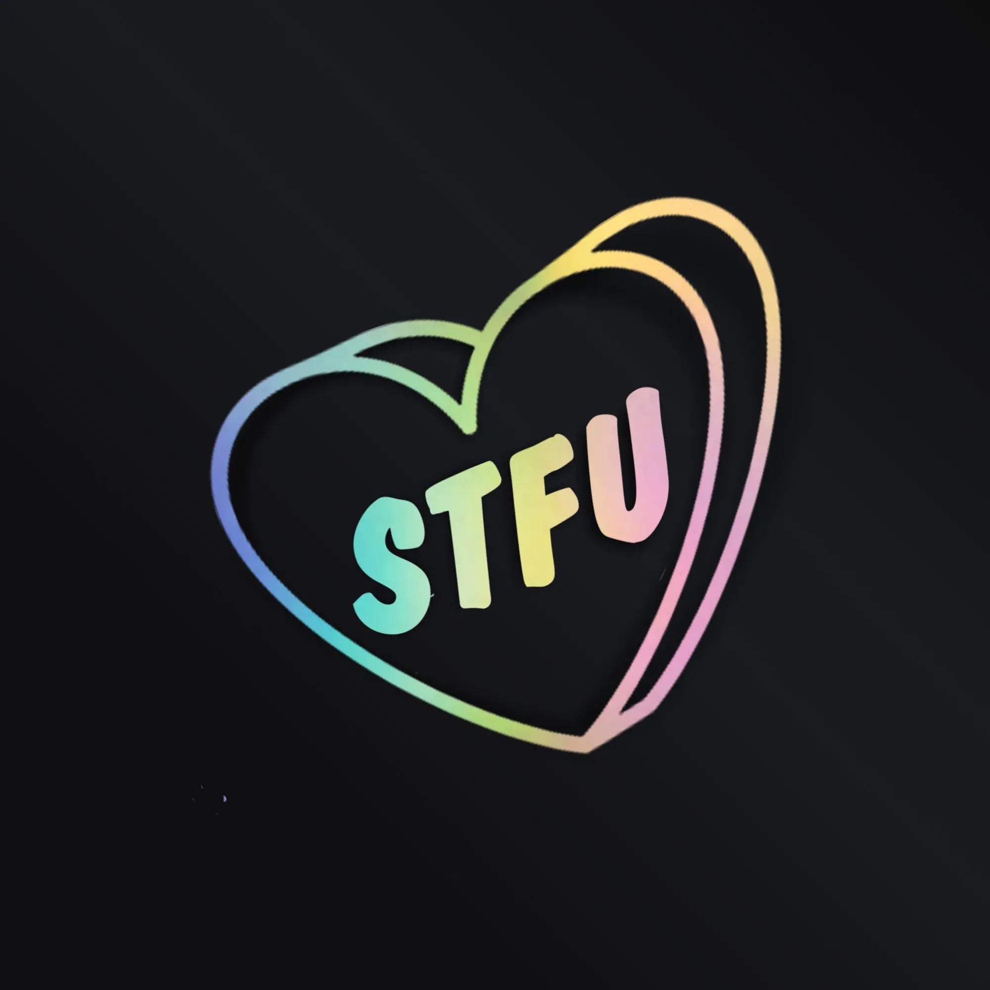 STFU STICKER – Merakii Garage