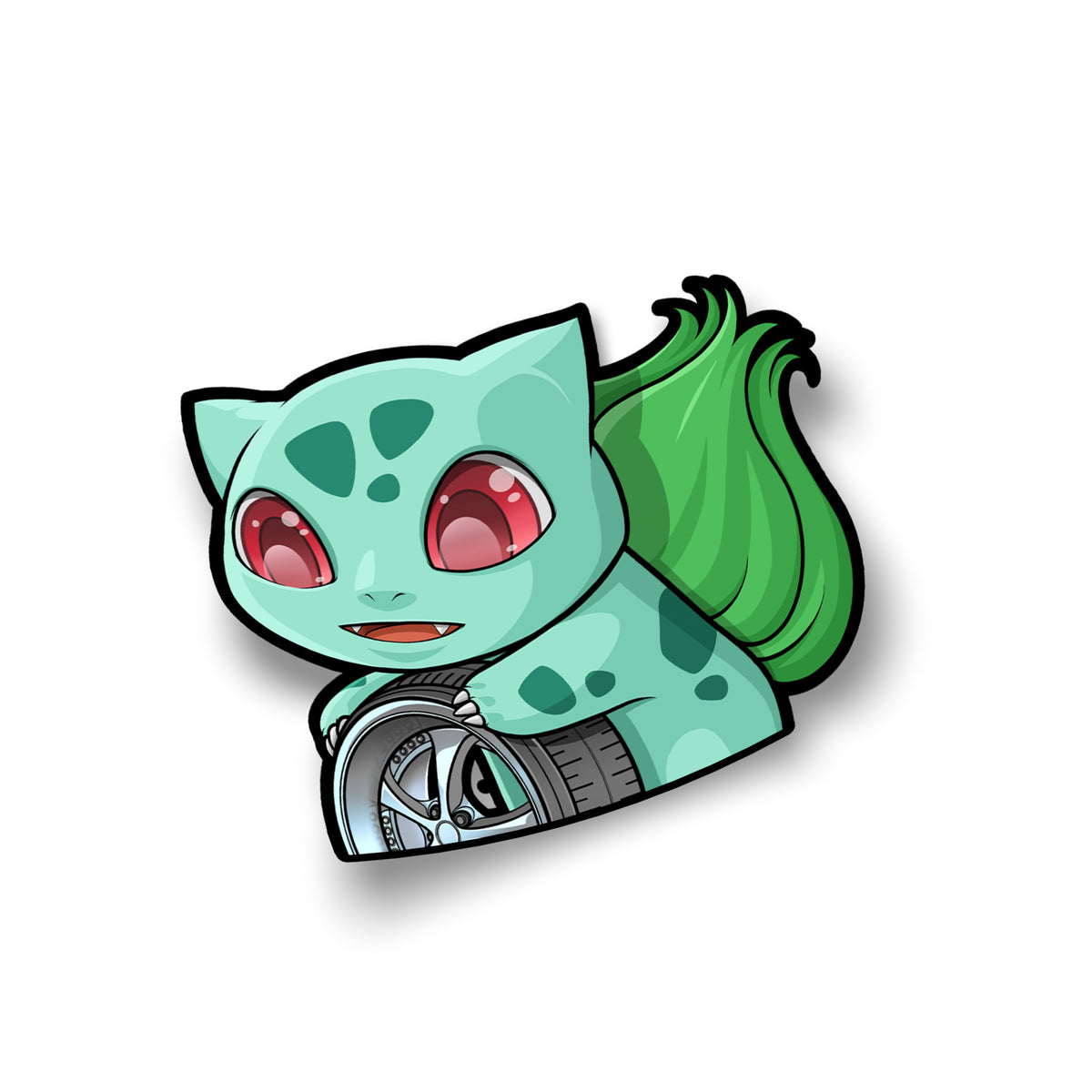 Bulbasaur Cute Sticker BULBASAUR STICKER – Merakii Garage