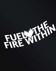 FUEL FIRE WITHIN STICKER