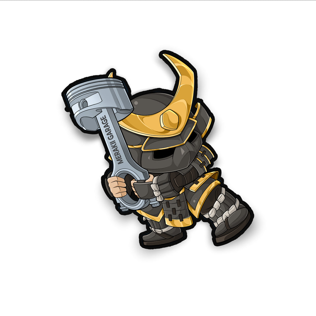 SAMURAI STICKER – Merakii Garage